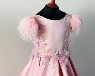 Вышивка Высокой Моды “Фламинго”